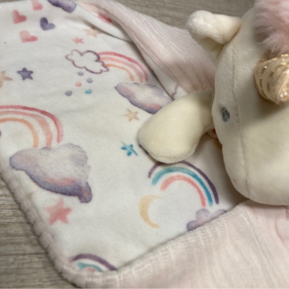Unicorn Lovey Baby Security Blanket - Picture 9 of 10